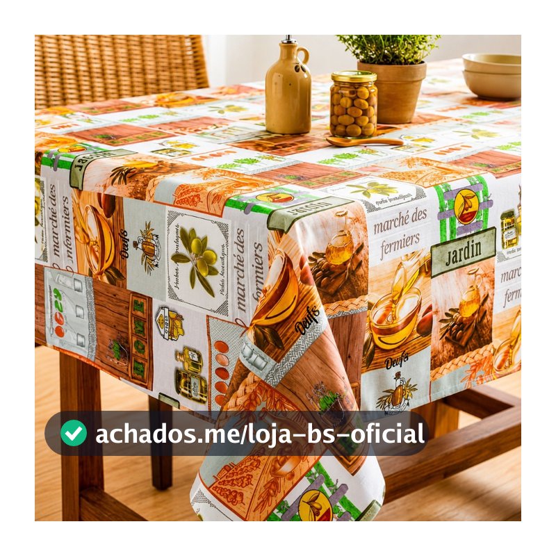 Toalha de Mesa Térmica Plástica Impermeável Limpa Fácil Para Mesas de 2, 4, 6, 8 Lugares