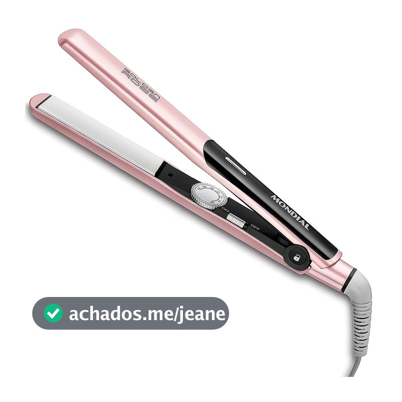 Prancha Alisadora Mondial Golden Rose P-20 Prancha Alisadora P-20 Bivolt