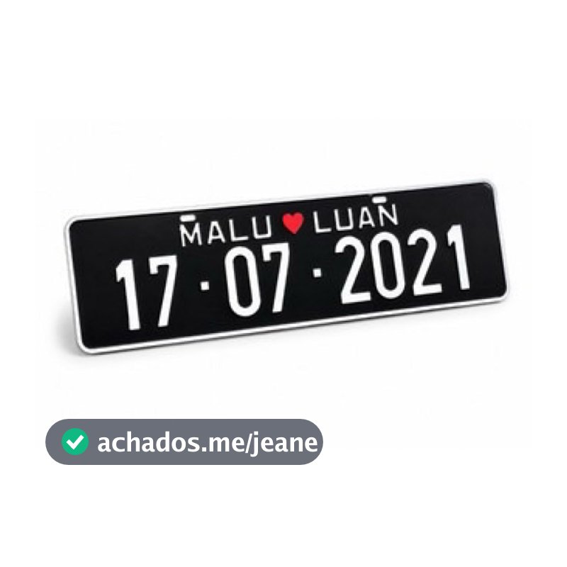 Placa Casamento Personalizada PVC 15x40