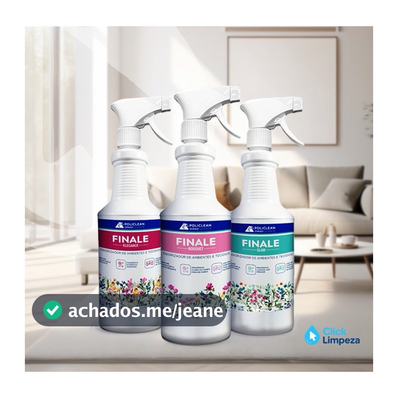 Finale Bouquet Elegance Glam - Finalizador De Tecidos Roupas Estofados Cheiro Hotel 1 litro e 500ml