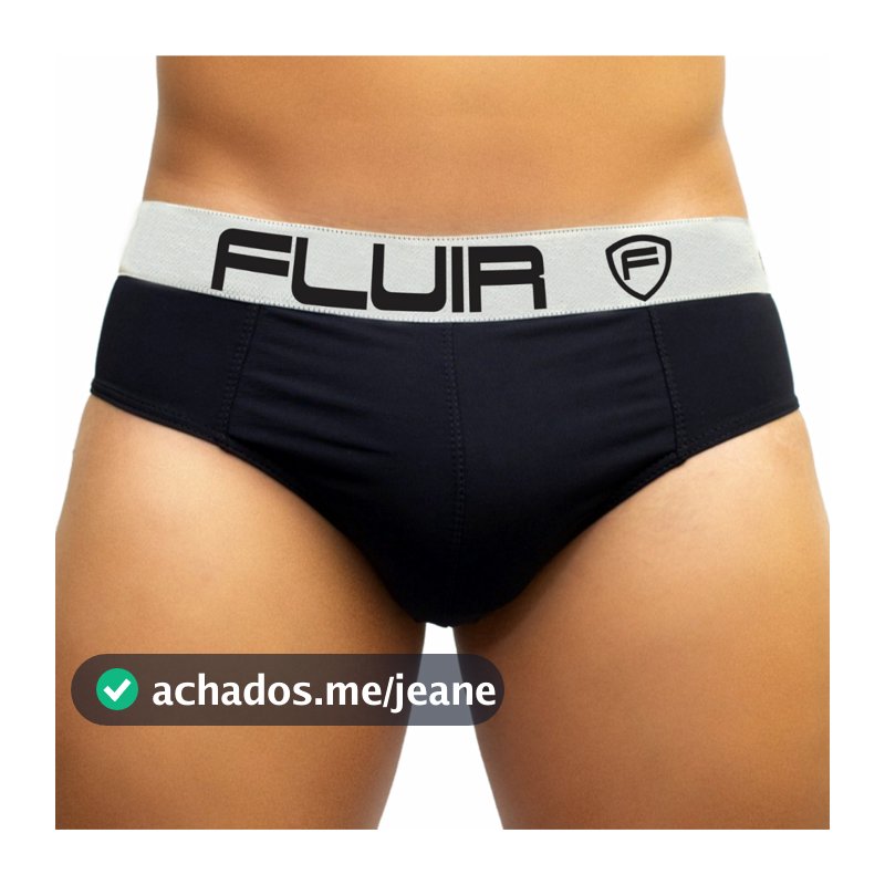 Cueca Slip Masculina Microfibra com Forro Algodão Confortável Kit Adulto