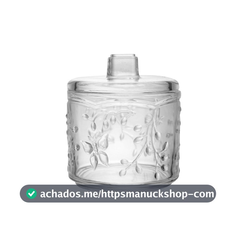 Potiche Bomboniere Borboleta 11x9cm New Butterfly Decoração Mesa De Centro Cristal Chique