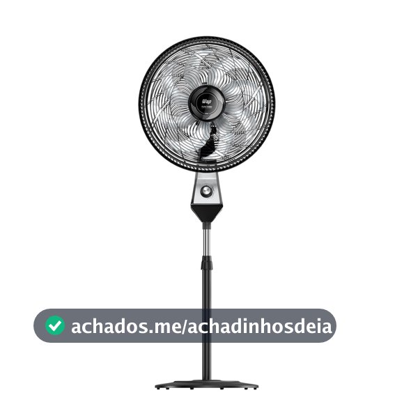 Ventilador de Coluna WAP FLOW TURBO 180W 50cm 8 Pás 3 Velocidades