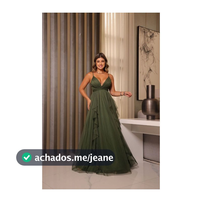 Vestido de Festa Longo Saia Cascata Feminino Elegante Casamento Formatura