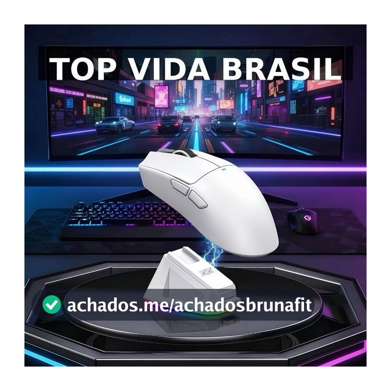 Mouse X11 Sem Fio Bluetooth Gamer Sem Fio Com Adesivo Bluetooth Usb Preto e Branco 3 em 1