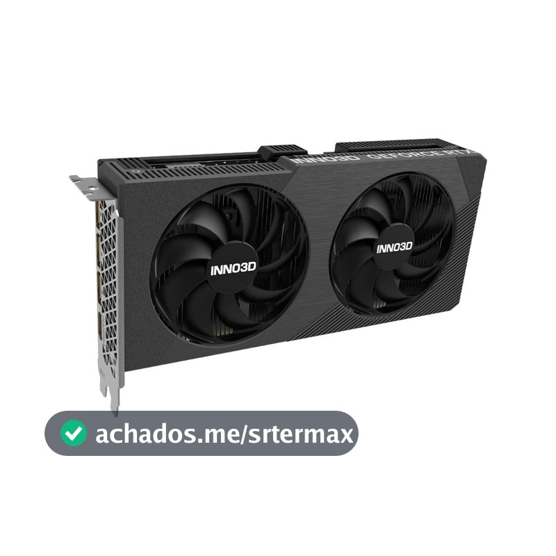 Placa de Video INNO3D GeForce RTX 5060 Twin X2 8GB 128BITS GDDR7 N50602-08D7-195071N - INNO3D