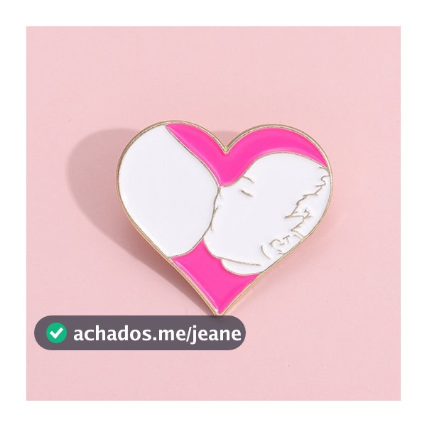 Criativo Alfinete De Amamentação Esmalte Coração Mamãe Broches Crachás Para Roupas Lapela Jóias Presente Amigos