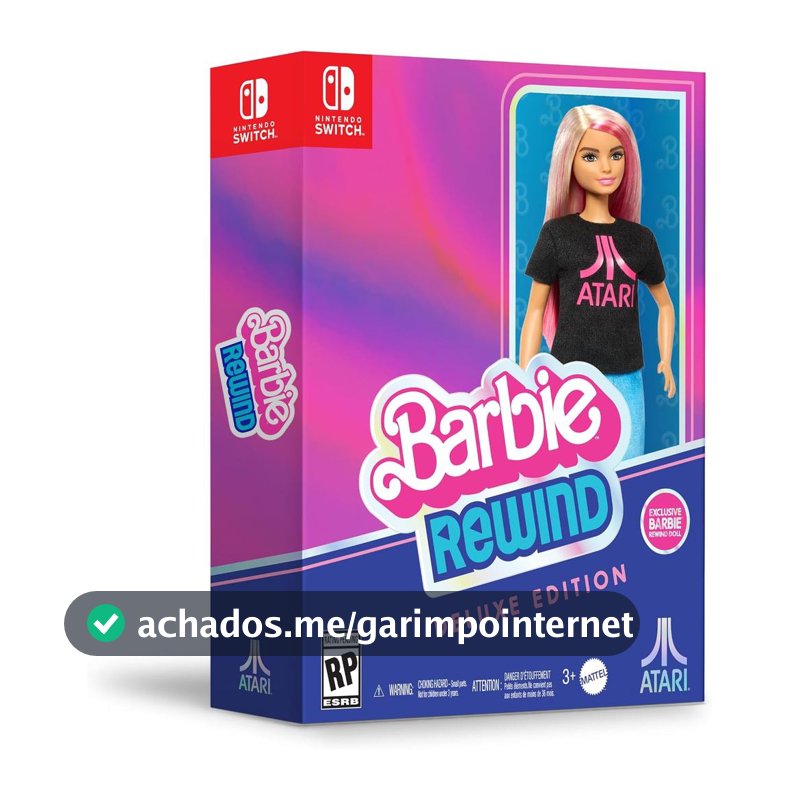 Barbie Rewind Deluxe Edition Switch Midia Fisica