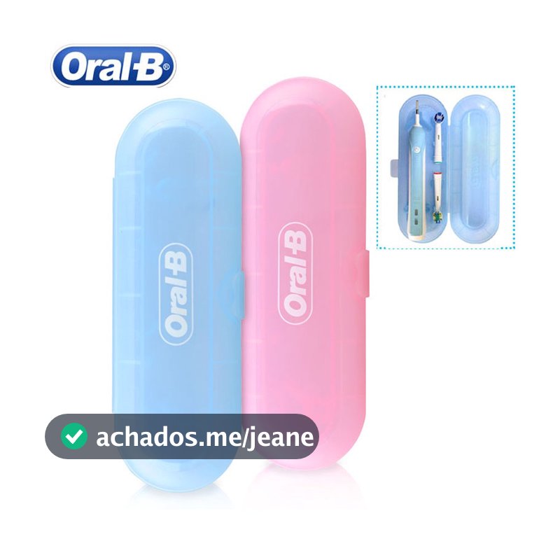 Porta Escova De Dentes Elétrica Portátil E Oral B De Alta Qualidade Antipoeira