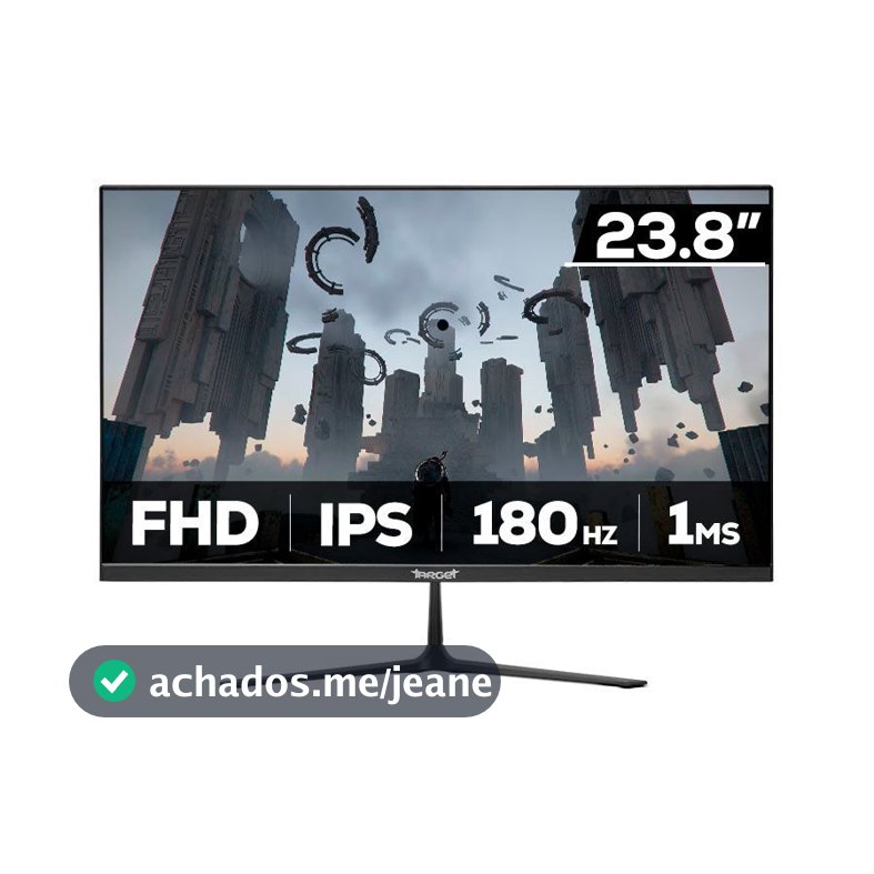Monitor Gamer TGT Altay TS6, 23.8 Pol, IPS, FHD, 1ms, 180Hz, HDMI/VGA, TGT-ATTS6-BL02