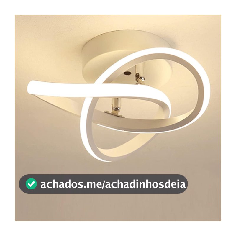 (3 cores em 1 luz) Luminária De Teto Led Decoracao Moderna Pendente  Corredor Sala Quarto Cozinha Jantar Ceiling Light