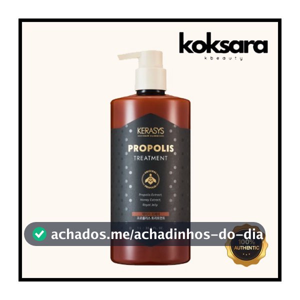 Tratamento kerasys propolis Brilho 1000g