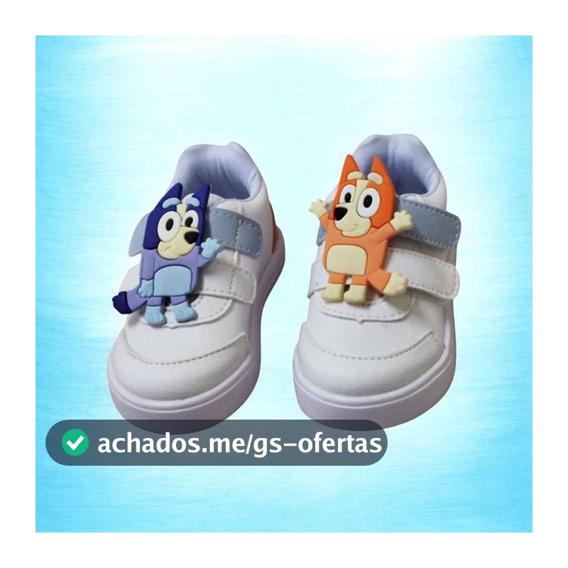 Tenis Masculino Bluey e Bingo  qualidade e conforto
