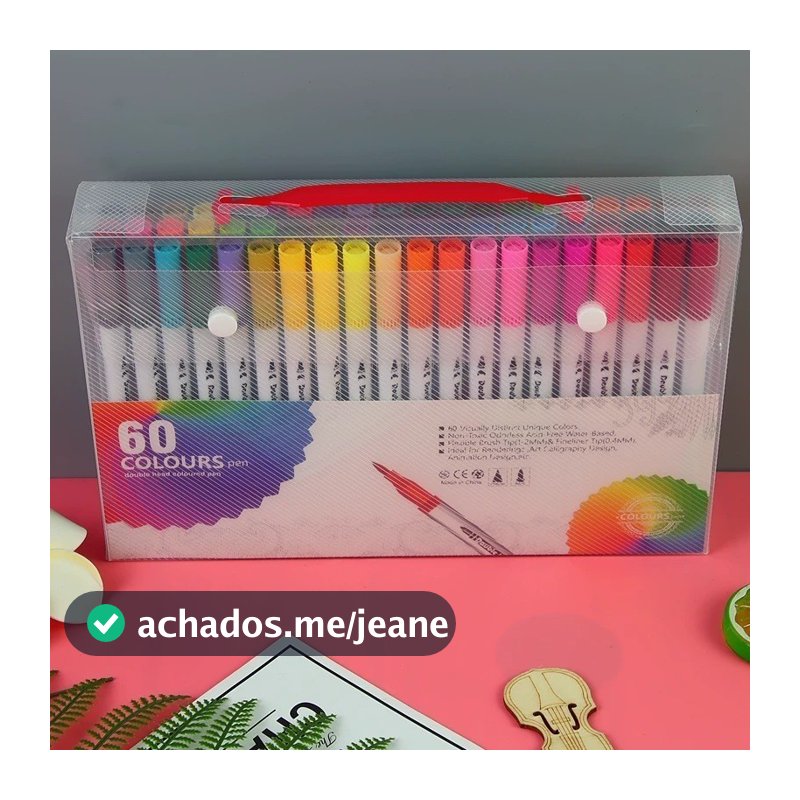 Conjunto de canetas de gravação de cabeça dupla 48/60/80/100/120