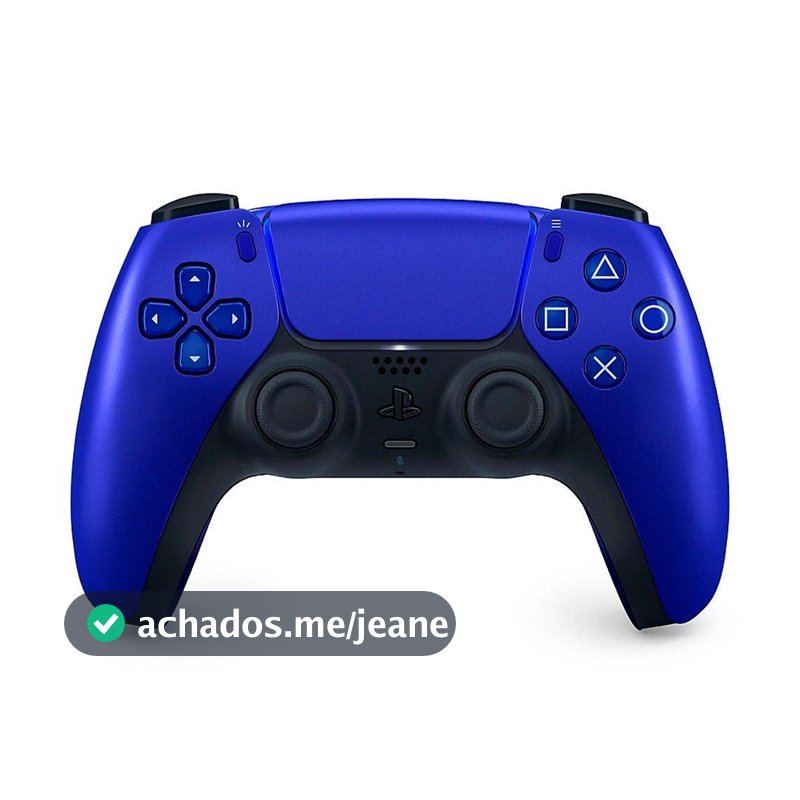 Controle Sony DualSense PS5, Sem Fio, Cobalt Blue