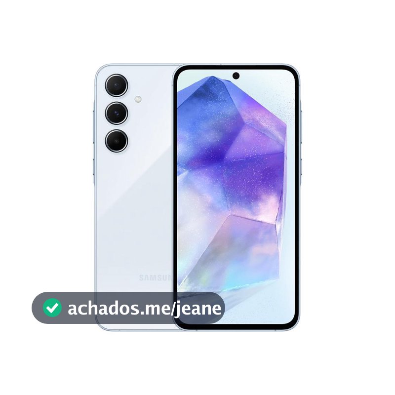 Usado: Galaxy A55 256GB Azul claro Excelente - Trocafy - Samsung