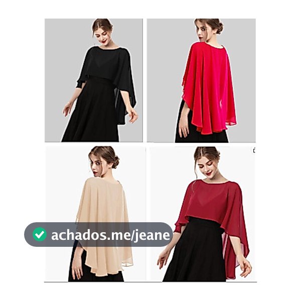 Capas De Casamento Chiffon Cape Shawls E Wraps Para Vestidos De Noiva