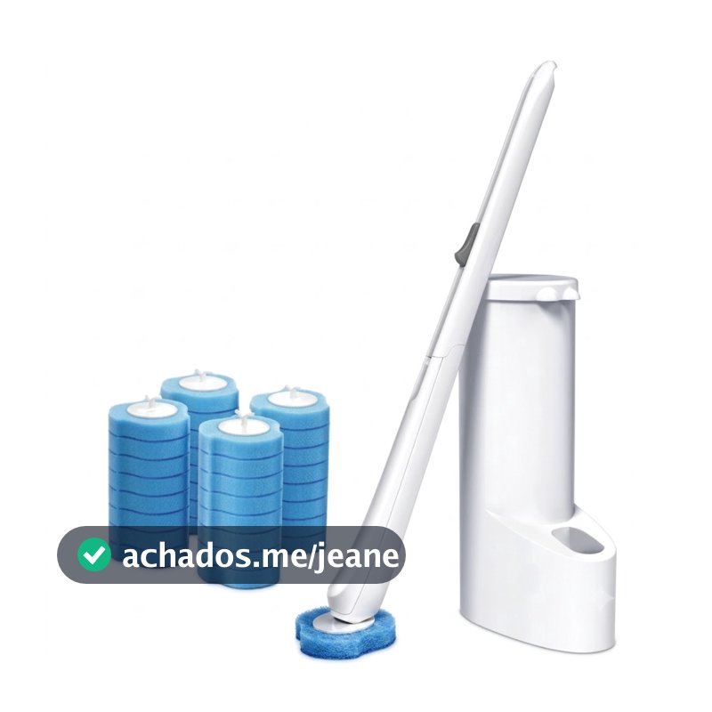 Escova descartável Ou Refil Para Vaso sanitário e Parede Banheiro