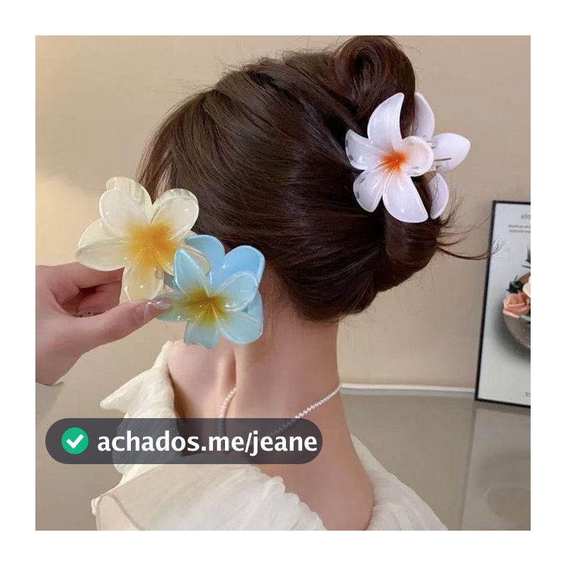 Kits Ate 12 Peças Grampos piranha De Cabelo Flor De Feriado De Praia Barrettes