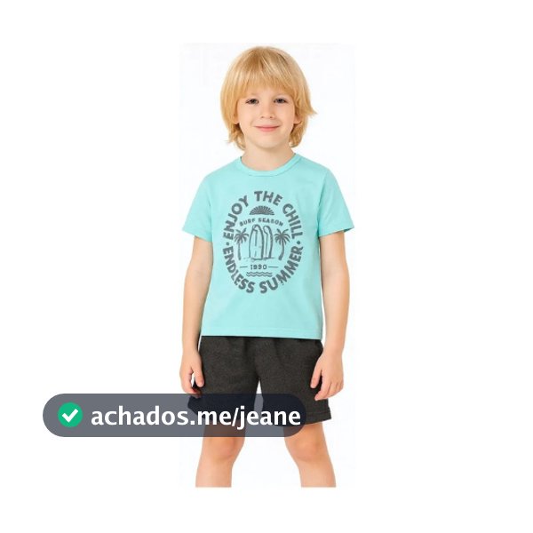 Conjunto Infantil Menino Verão Enjoy