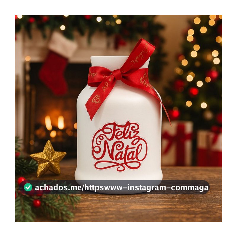 Leiteira Decorativa Porta Talher Cozinha Enfeite Natal