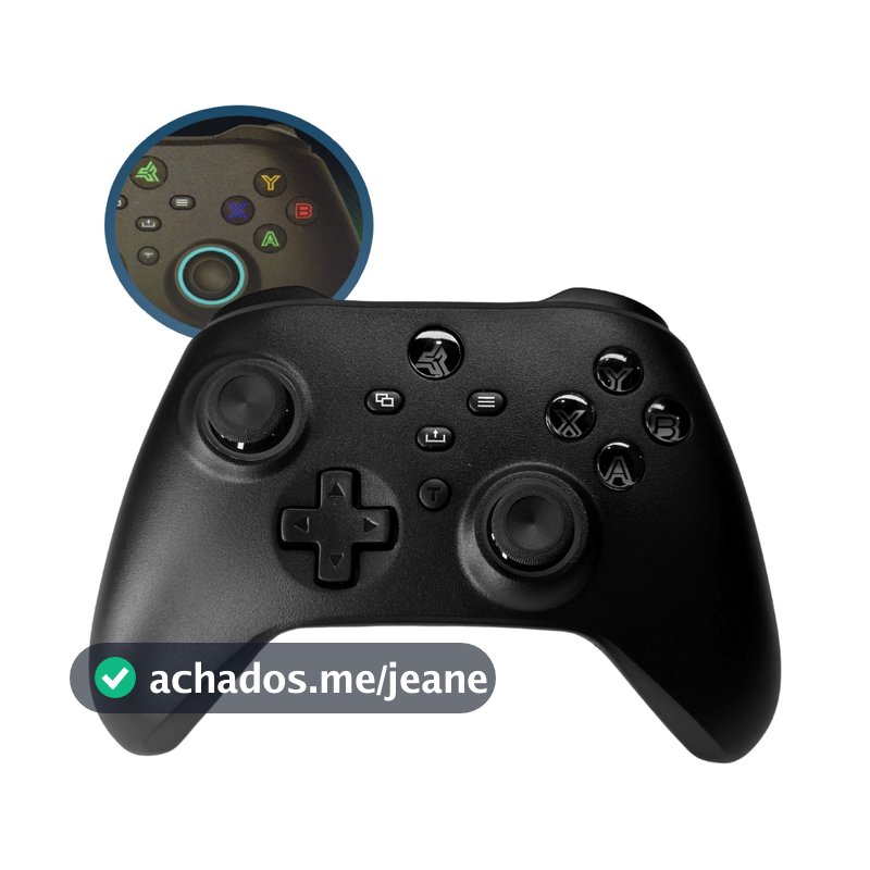Controle Gamer Bluetooth Sem Fio Para Joystick Pc Videogame Ps4 Xbox