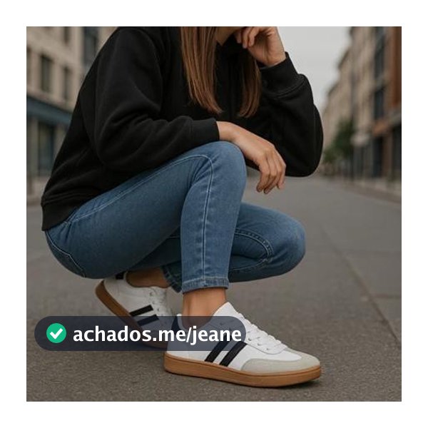 Tênis Feminino Samba Retrô Casual Confortável para Todas Ocasiões