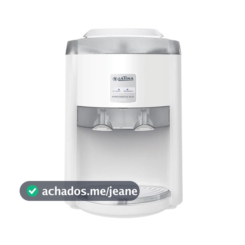 Purificador De Água Latina Pa335 Eletrônico Refrigerado Branco Bivolt