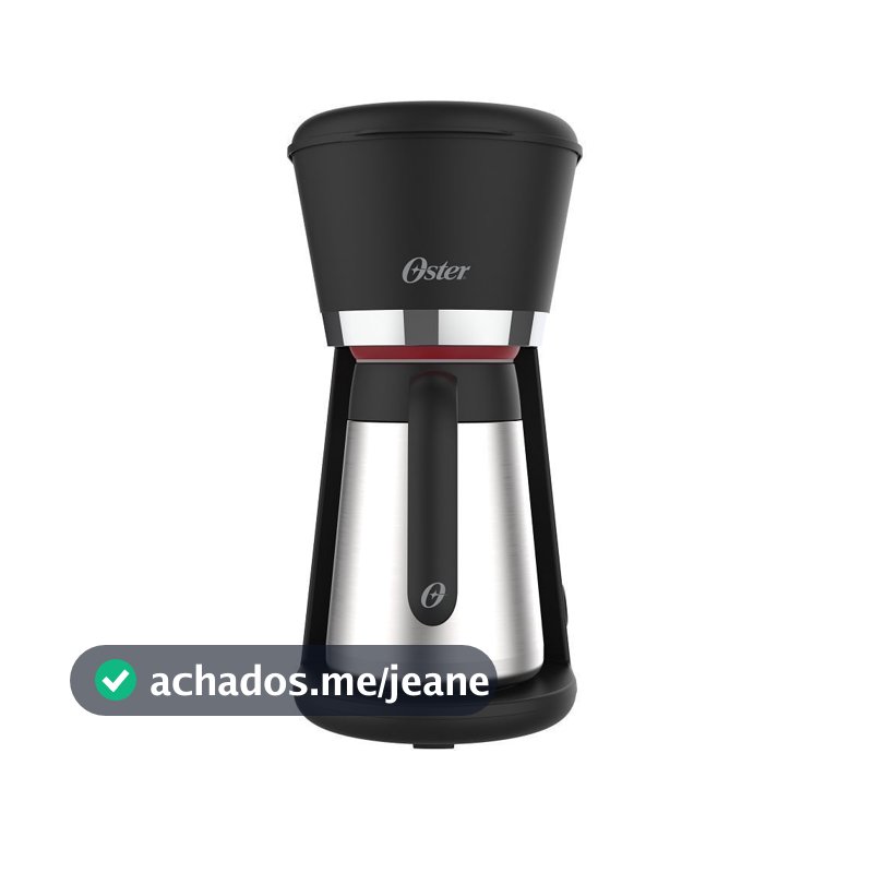 Cafeteira Oster Black com Jarra Térmica Inox 0,7L