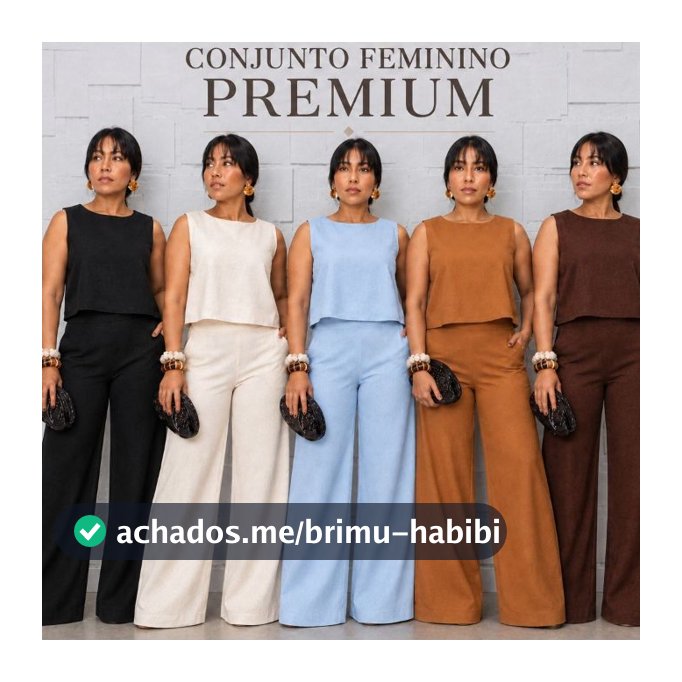 Conjunto Feminino Social em Linho Alfaiataria Premium Calça E Blusa Social Elegante