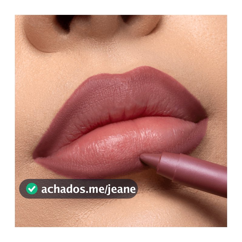 Lápis Apontável para Contorno Labial Dailus Mauva | Alta Pigmentação e Textura Macia