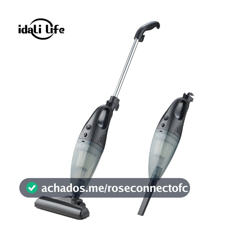 Aspirador de Pó Vertical Portátil Limpeza Uso Domestico Sucção Forte 14000PA 127V Idali Life