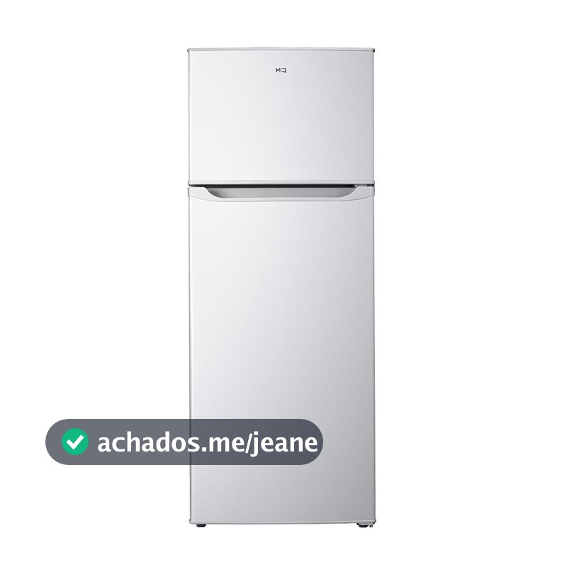 Geladeira Refrigerador HQ Defrost 230 Litros Branco HQ-230RDF 220V