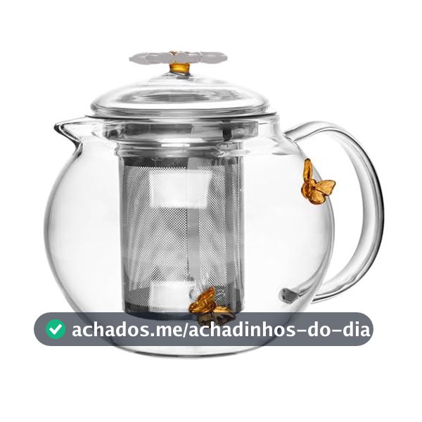 WOLFF - Chaleira com Difusor Sun Garden 600ml Vidro Borossilicato