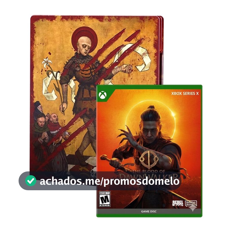 The Blood of Dawnwalker Steelbook Edition Xbox Series X Midia Fisica