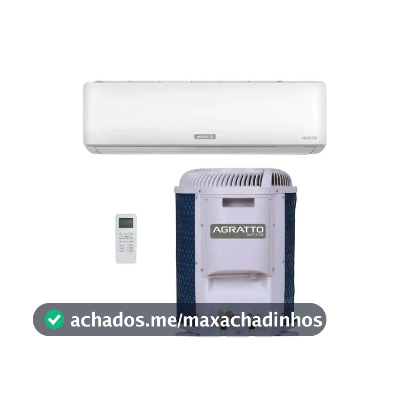 Ar Condicionado Split Inverter 12000 BTUs Agratto Zen Top Frio ZICST12F-02 - 220V