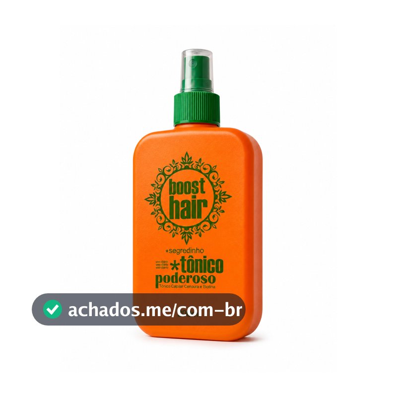 Tonico Poderoso Cresce Cabelo Acaba com a Queda e Preenche Falhas
