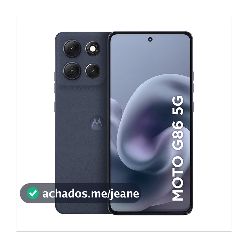Motorola Moto G86 256GB 8GB Ram Tela 6.67'' Câmera 50Mp+32Mp