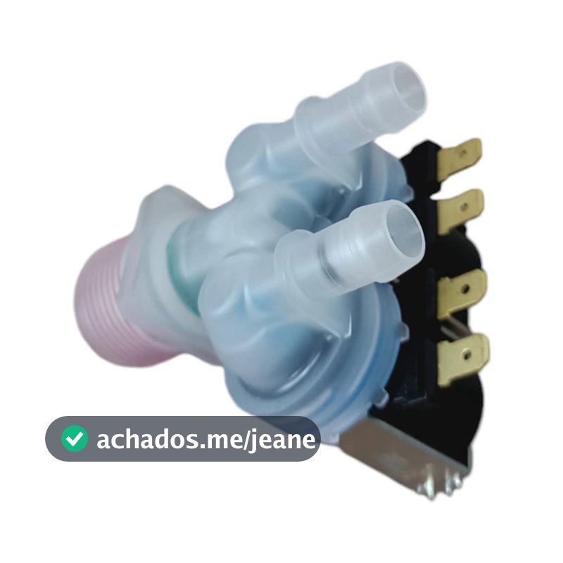 Válvula Entrada Agua Dupla 220v Ltd13 Electrolux 13kg