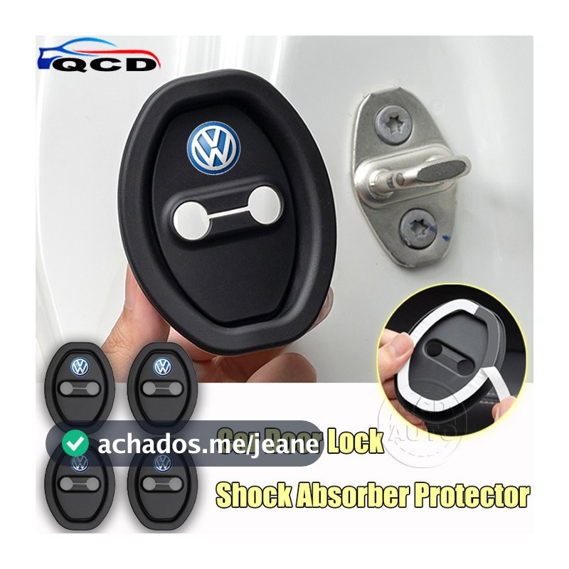 Volkswagen Fechadura Da Porta Do Carro Amortecedor Protetor Almofada Capa De Borracha Silenciosa Para VW Polo UP T Cross