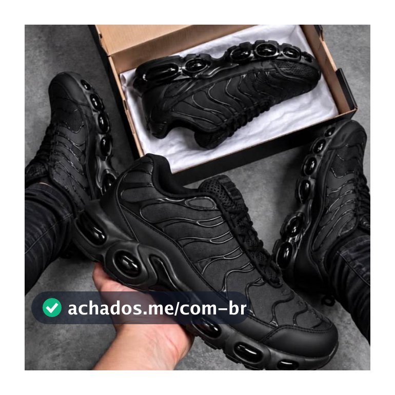 Tênis Masculino Esportivo Estilo TN Casual Confortável Solado Alto Moderno