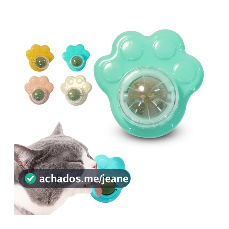 Brinquedo Para Gatos  Com Catnip Erva Gato Natural Cor e Formato Aleatório