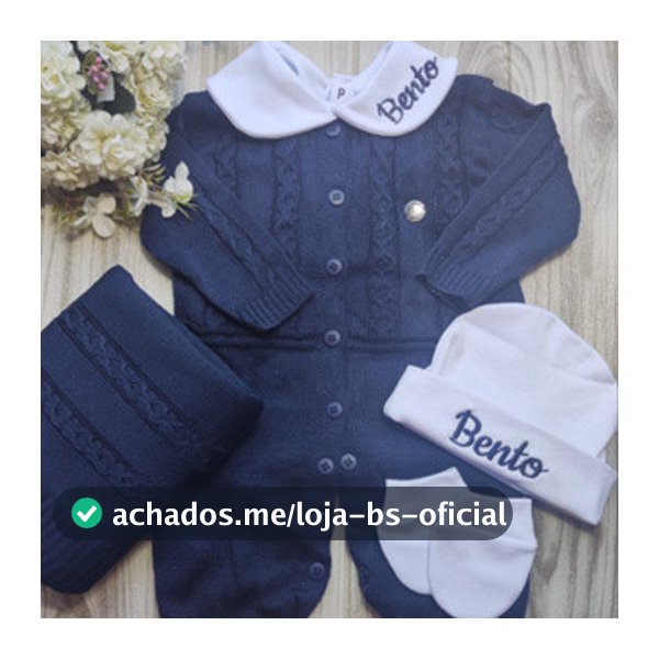 Kit  3 peças  Body + touca Personalizada e 1 par de luvas bebê kit para compor saída maternidade menino menina