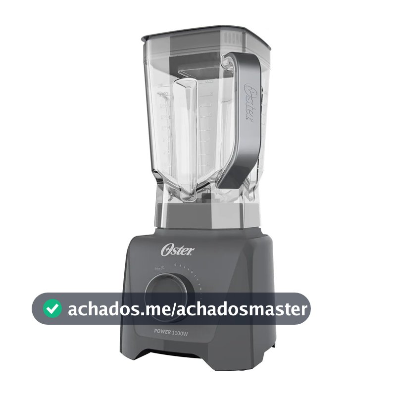 Liquidificador Oster 3,2 Litros 12 Velocidades 220V - Cinza