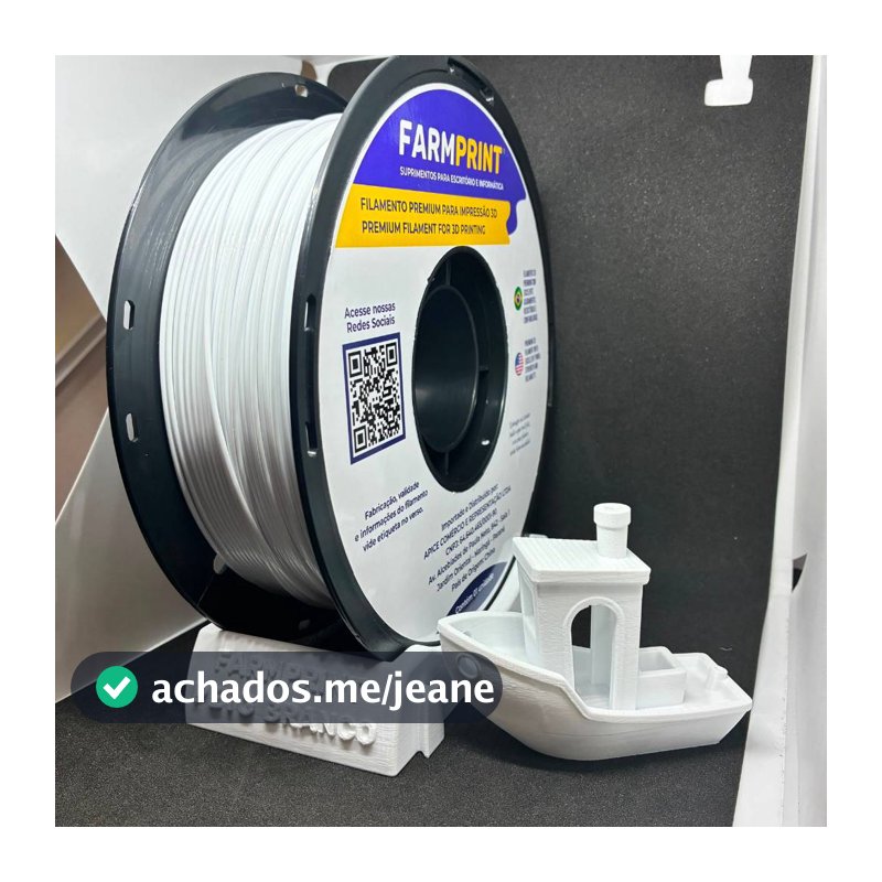 Filamento PETG FarmPrint Premium 1kg 1.75mm IMPRESSÃO 3D - ENVIO RÁPIDO