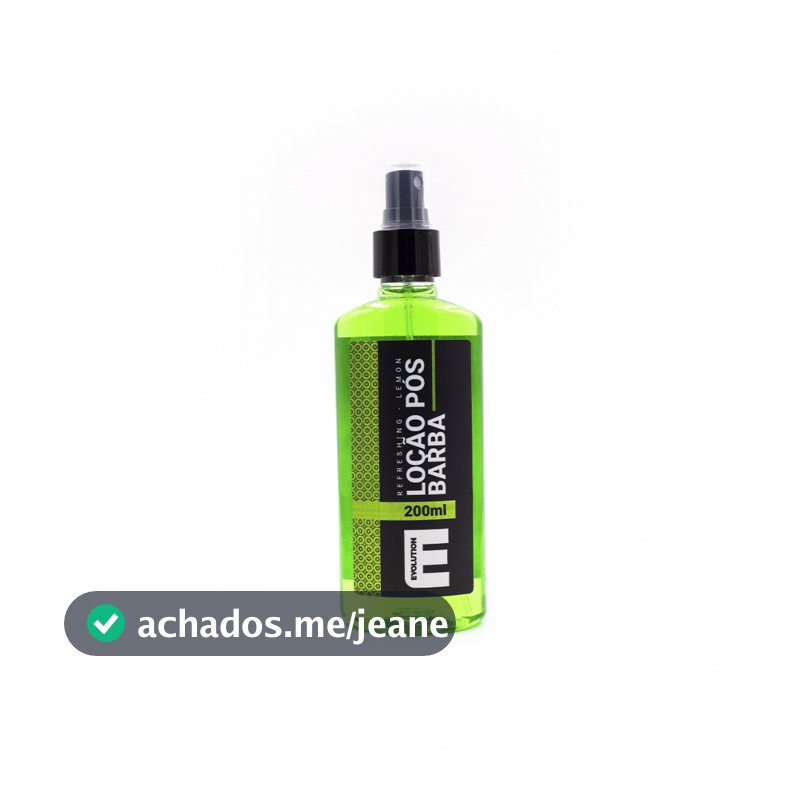 LOÇÃO PÓS BARBA 200ML LEMON EVOLUTION BARBER - HIDRATAÇÃO E PROTEÇÃO