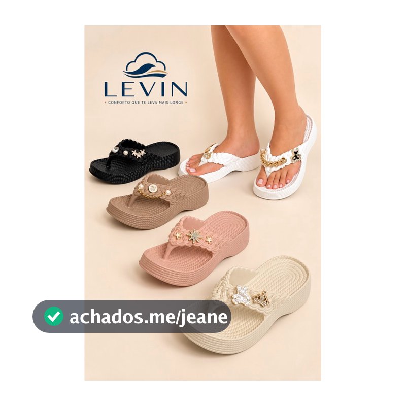 Chinelos Femininos de Plataforma com Bottons, Confortáveis, Macios e Antiderrapantes EVA REF: 102
