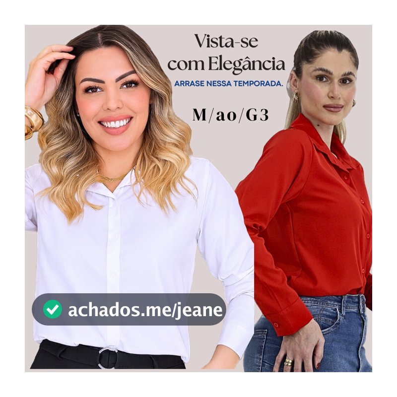 Camisa social feminina Plus Size Elegante  Manga Longa Gola Colarinho Crepinho Trabalho  M ao G3