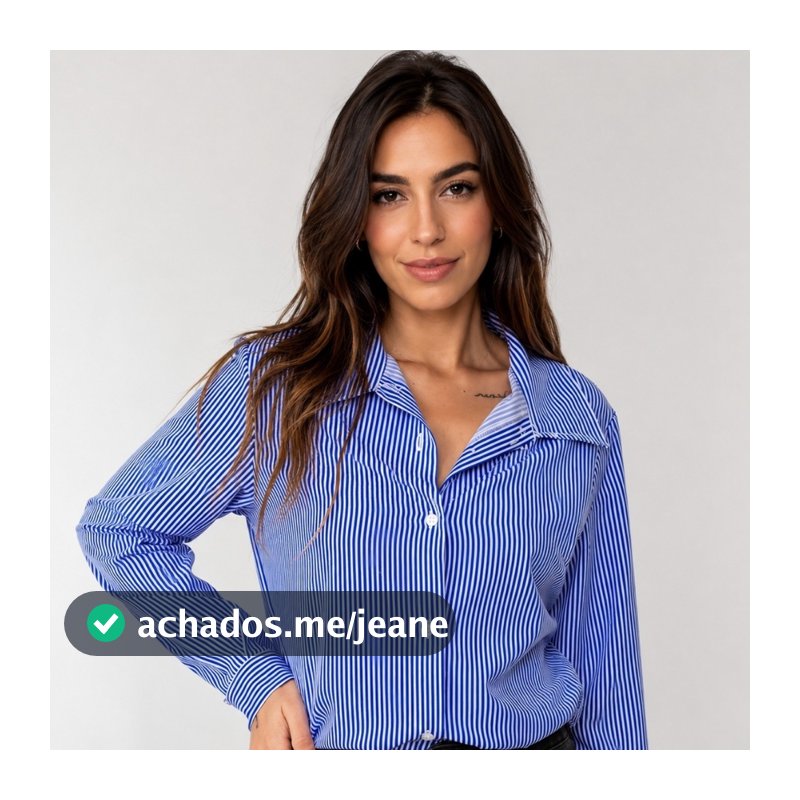 Camisa Social Feminina Manga Longa Crepe Premium Listrada e Lisa Não Amassa Blusa Elegante Escritório