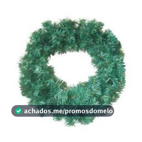 Guirlanda De Natal Verde 60cm Aramado Para Porta Canadense WINCY